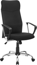 Sedia Da Ufficio, Sedia Da Scrivania Ergonomica, Girevole, Seduta Imbottito, Reg