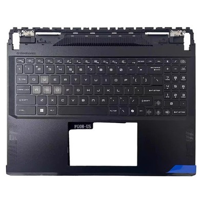 RGB backlit For MSI GE68 MS-15M1 MS-15M2 Black Upper Top Case Palmrest Laptop