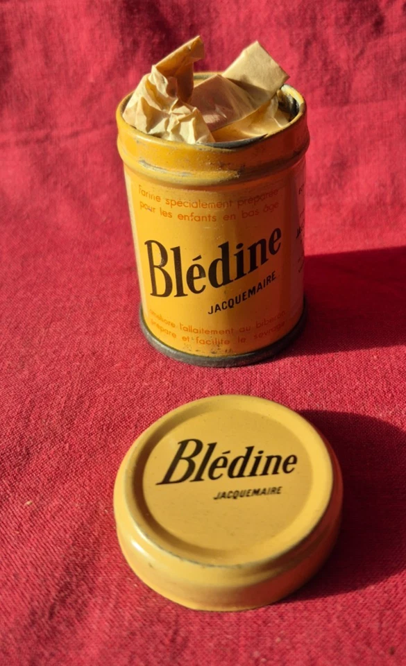 boite cylindrique  / Blédine Jacquemaire " la seconde maman " / boite pleine - Photo 2/3