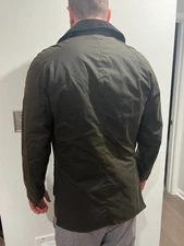 Barbour Mens Ashby Wax Jacket Size Large NWT