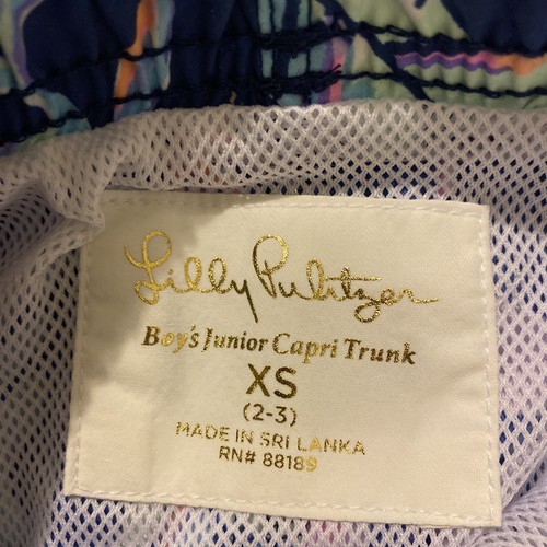Neu mit Etikett Lilly Pulitzer Jungen JUNIOR CAPRIHOSE You’ve Been Spotted XS - Bild 6 von 10