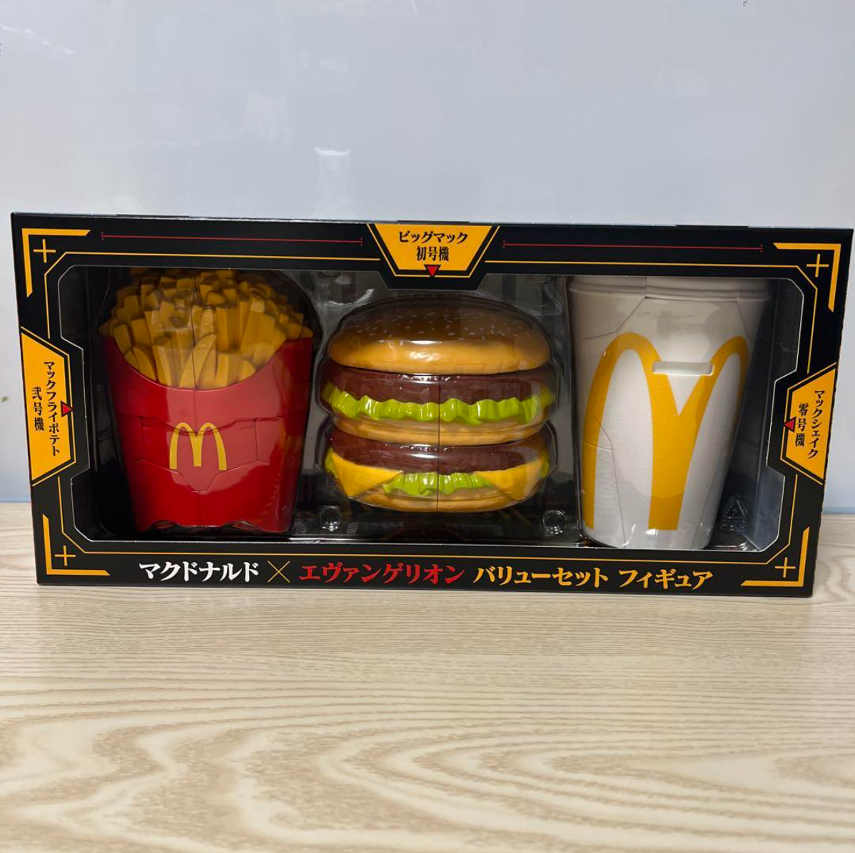 マック✖️エヴァンゲリオン McDonald's x Evangelion Collaboration Value Set Figure Japan