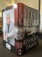 The Bishop's Pawn by Steve Berry, Cotton Malone 1st Edition 2018 HCDJ 