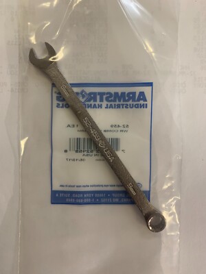 ARMSTRONG 52-459 9MM 12-POINT SATIN FINISH LONG COMBINATION WRENCH 52459
