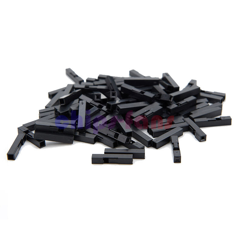 100 Qt 3P Pitch Dupont Jumper Wire Cable Housing Female 3