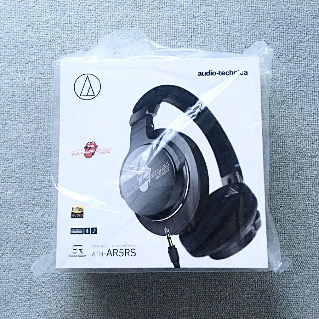 The Rolling Stones Exibit. Ltd. x audio-technica ATH-AR5RS Logo