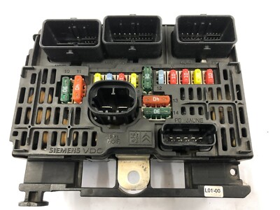 BSM Sicherungskasten Relais Citroen Peugeot BSM-L01-00 9661682580 S118983001P