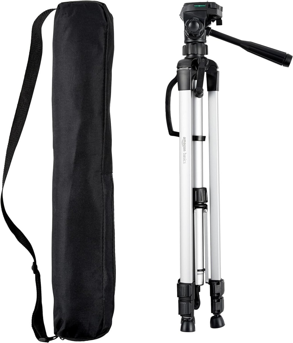 AmazonBasics WT3540 Lightweight Tripod with Bag for sale online