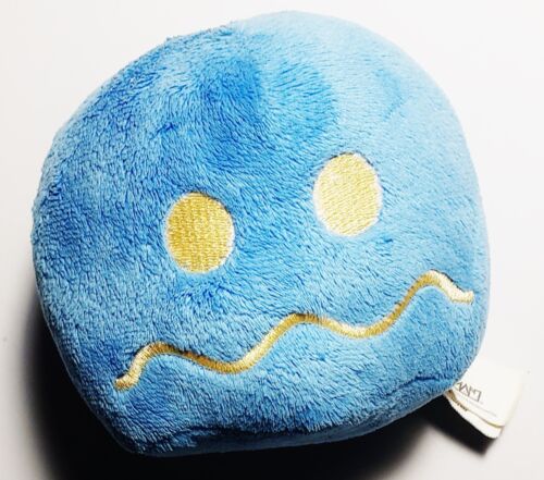 Ms. Pac-Man Blue Ghost 4" Plush (Toy Factory, 2017) Bandai Namco Arcade - Picture 1 of 3