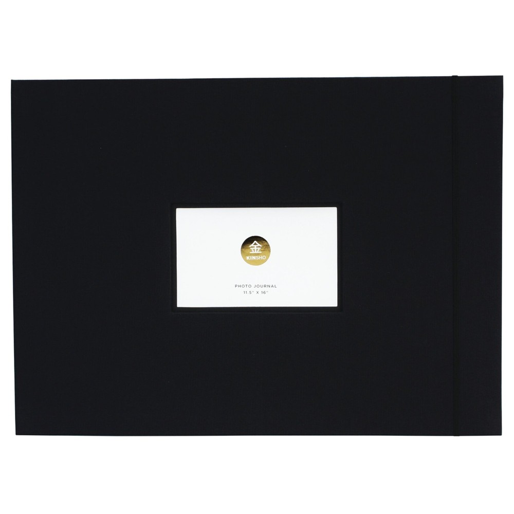 Kinsho Photo Journal 11.5"x16" - Black