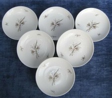 ROSENTHAL Romanze Moll - 6 Konfektteller Ø 9,5 # sehr gut/neuwertig