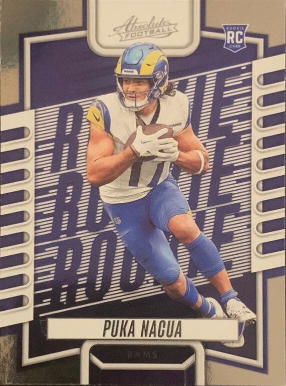 2023 Panini Absolute #189 Puka Nacua Orange