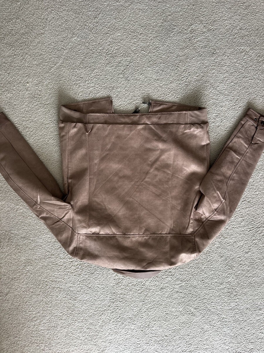 Brown F Brand Ferrari Leather Men's Jacket | eBay