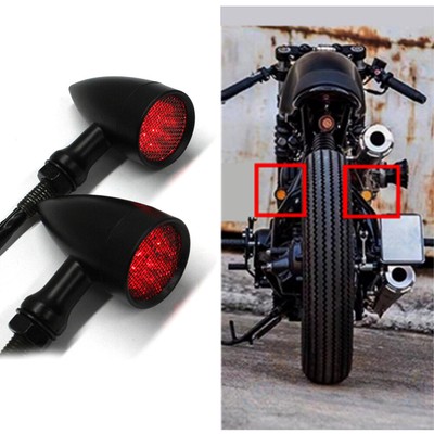 Motorcycle Front Turn Signal LED Lights FIT For Harley Sportster 883