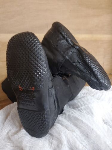 Vintage 1900's Goodrich Children's Shoes Kids Galoshes Black Rain Boots Buckle - Picture 4 of 11