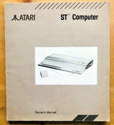 ATARI ST COMPUTER OWNER'S MANUAL - P/B - 1987 