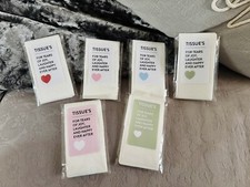 Wedding ‘Tears of Joy’ Tissue Packs - Custom Colours, 20 Packs
