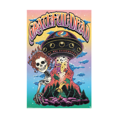 GRATEFUL DEAD - UFO POSTER - 22x34 - 25360 | eBay