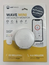 AirThings Wave Mini Air Quality Monitor -  Bluetooth - Model 2928 - NEW 