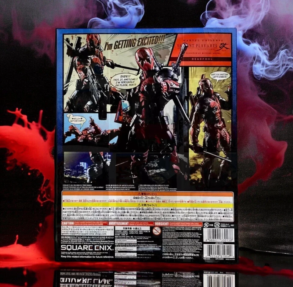 SQUARE ENIX MARVEL UNIVERSE VARIANT PLAY ARTS KAI DeadPool X-Force Variante Nuevo Foto 4 de 4