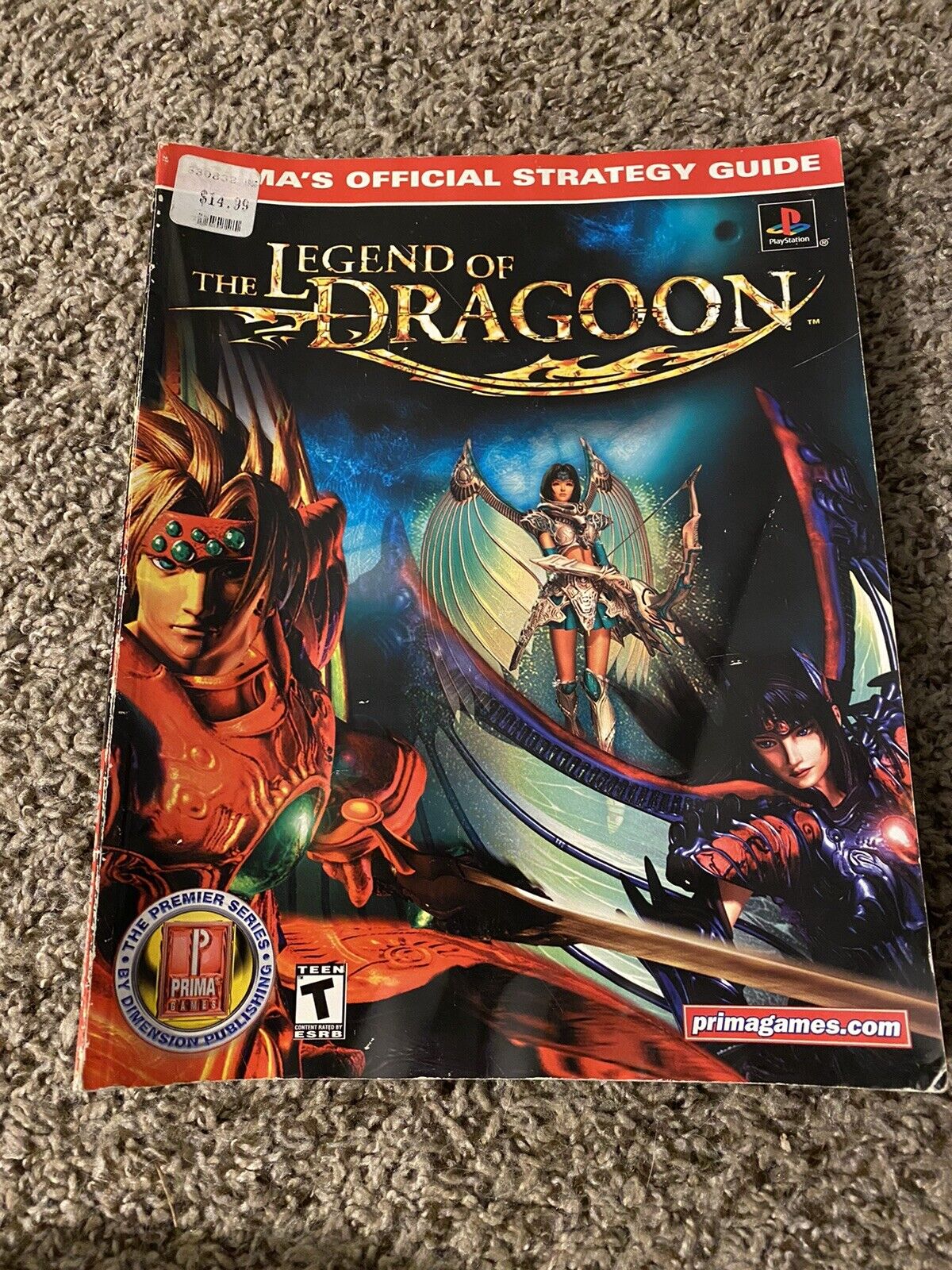 Prima's Official Strategy Guides: The Legend of Dragoon : Prima's Official... Nowy ekwipunek