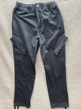 Nike 2023 Air Jordan Essentials Chicago Pants Small Black Jumpman Drawstring EUC