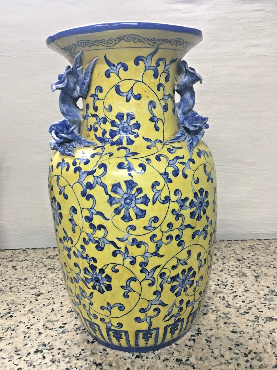大花瓶中国古董花瓶| eBay