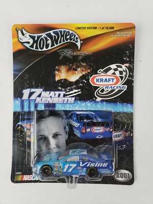 Hot Wheels Racing 2001 Matt Kenseth 17 Kraft Limited Edition #1/10000 Rare 53922