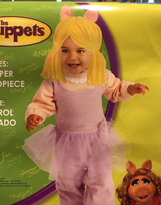 The Muppets Miss Piggy Costume Toddler (3T-4T) UK