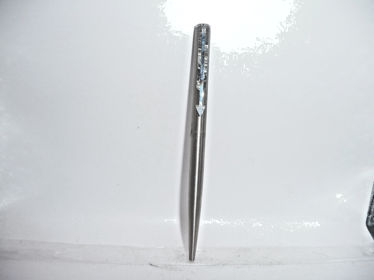 Parker Vintage 95 Stainless Steel Flighter Ball Pen--Made in UK