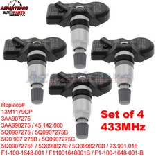 4X TPMS Tire Pressure Sensor 433MHz For Porsche Boxster 911 991 Cayenne 958-92A