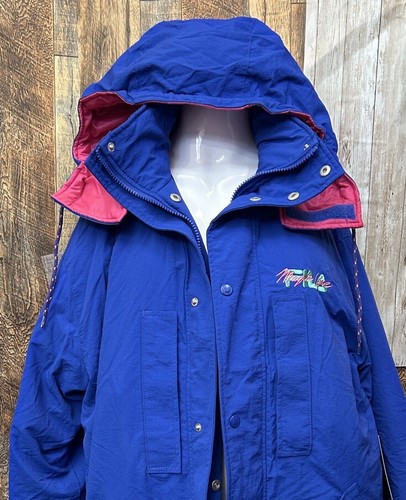 Fila Magic Bianco wasserdichte Vintage Performance Surf Skijacke neu mit Etikett übergroß XS - Bild 2 von 9