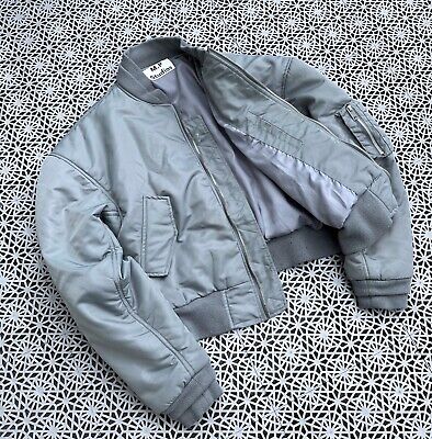 Rare Mason Prince M.P. STUDIOS Cropped Boxy MA 1 Bomber Rare Mason Prince M.P. STUDIOS Cropped Boxy MA 1 Bomber