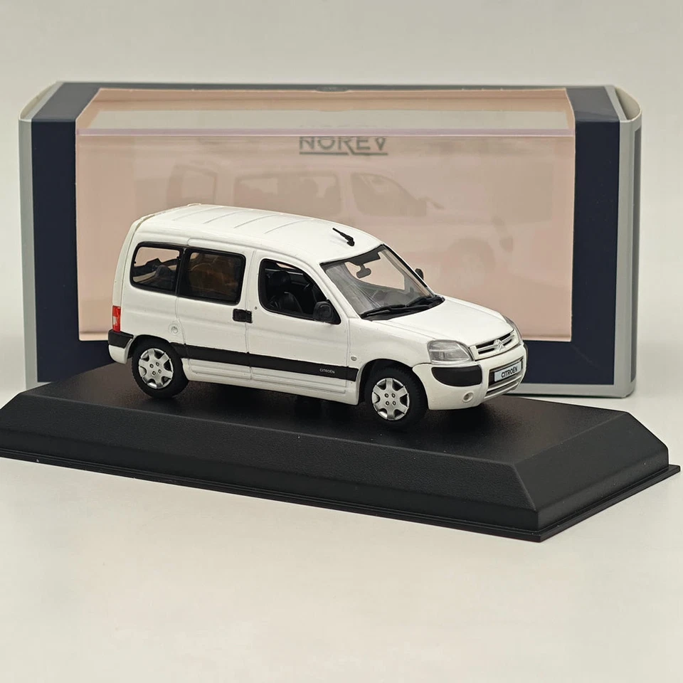 Norev 1/43 Citroen Berlingo 2004 White Diecast Model Cars Limited Collection - Photo 4/4