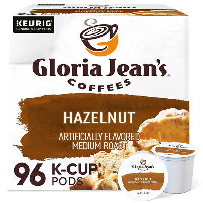 Coffees Hazelnut, Single-Serve Keurig K-Cup Pods, Flavored Medium Roast Coffee,