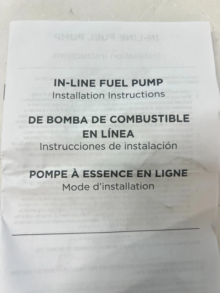 Carter Electric Fuel Pump fits Certain Toyota Chevy Lexus Acura Scion (P90007) - Image 2 of 4