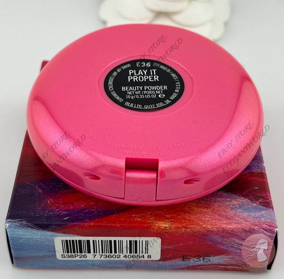Mac Beauty Powder PLAY IT PROPER Trolls Collection, New In Box 100% AUTHENTIC - Image 4 of 4