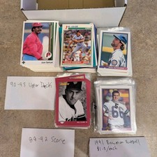~200 Baseball Cards Lot 1988–1993 Upper Deck Score Bowman Studio Bulk MLB