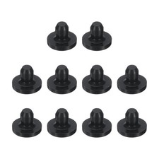 10pcs Hole Plug 1/8 Inch (3mm) Button Plugs Fit for 3mm Hole, Black