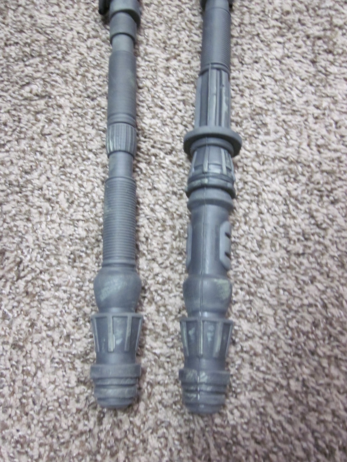 HTF Rare Star Wars Rey Staff Weapon 4ft Lucasfilm Foam Prop Breaks Down No Strap