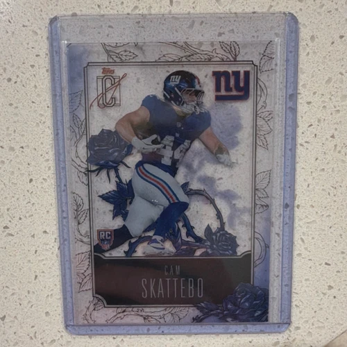 2025 Topps Signature Cam Skattebo Base (RAW)