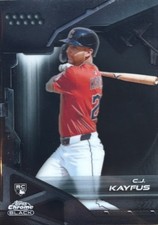 2026 Topps Chrome Black Base Rookie Design Variations#44 C.J. Kayfus