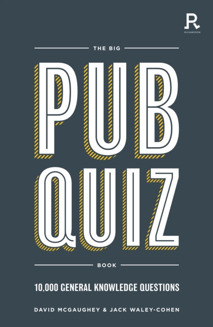 The Big Pub Quiz Book by David McGaughey (Paperback Book)