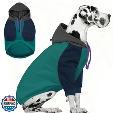 AOFITEE Extra Large Dog Hoodie, Basic Dog Hoodies for Fall Winter