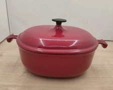 COCOTTE LE CREUSET Enzo MARI LA MAMA 25 Vintage Fonte Emaillee