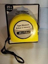 25 ft. Tape Measure w cord. Greenbriar Intl. New. Tape numbers perfect Lock nice
