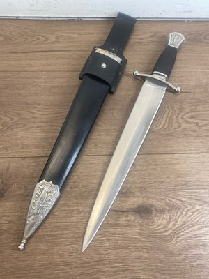 COLD STEEL ARKANSAS TOOTHPICK KNIFE WITH SCABBARD 13'' BLADE (WCP038453)