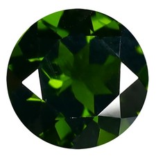 1.87 ct Roun8.02 x 8.05 mm Unheated 100 Natural Green Chrome Diopside