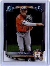 2025 Bowman Chrome Prospects Caden Powell