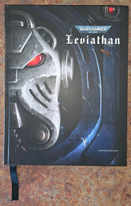 Games Workshop 10th Edition Warhammer 40K Leviathan Core Rules Book and Cards